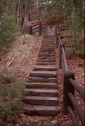 COPPER FALLS STATE PARK, a NA (unknown or not a building) trail/walk/stairs, built in Morse, Wisconsin in 1937.