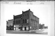 208-10 3RD AVE W, a Romanesque Revival opera house/concert hall, built in Ashland, Wisconsin in 1892.