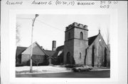 620 3RD ST W, a Late Gothic Revival house of worship, built in Ashland, Wisconsin in 1904.