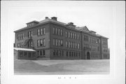 SE CNR OF SCHOOL ST AND STATE HIGHWAY 13, a Romanesque Revival school – elem/middle/jr high/high, built in Mellen, Wisconsin in 1910.
