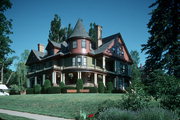 7 RICE AVE, a Queen Anne house, built in Bayfield, Wisconsin in 1908.