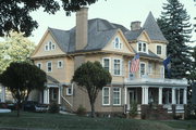 7 RICE AVE, a Queen Anne house, built in Bayfield, Wisconsin in 1908.