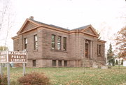 Washburn Public Library, a Building.