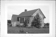 NE CNR OF PIONEER RD AND COUNTY HIGHWAY B, a Side Gabled one to six room school, built in Oulu, Wisconsin in .