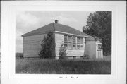 E SIDE COUNTY HIGHWAY H, SO VISOCKY RD, a One Story Cube one to six room school, built in Delta, Wisconsin in .