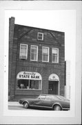 68265 S MAIN ST, a Romanesque Revival bank/financial institution, built in Iron River, Wisconsin in 1907.