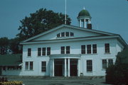 CA. 1600 E SHORE DRIVE, a Colonial Revival/Georgian Revival bath house, built in Green Bay, Wisconsin in 1909.