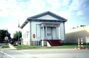 133 E FOND DU LAC ST, a Greek Revival church, built in Ripon, Wisconsin in 1857.