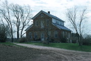 WOBECK LN, a Greek Revival house, built in Wrightstown, Wisconsin in 1875.