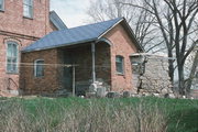 WOBECK LN, a Greek Revival house, built in Wrightstown, Wisconsin in 1875.