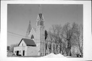 COUNTY HIGHWAY Q AND GEENAN ST, a Early Gothic Revival house of worship, built in Holland, Wisconsin in 1899.