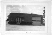 STATE HIGHWAY 32, a Astylistic Utilitarian Building cheese factory, built in Rockland, Wisconsin in 1915.