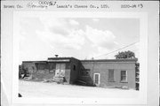 STATE HIGHWAY 32, a Astylistic Utilitarian Building cheese factory, built in Rockland, Wisconsin in 1915.