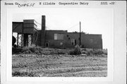 ROUTE 3 DENMARK, a Twentieth Century Commercial dairy processing facility, built in Glenmore, Wisconsin in 1928.