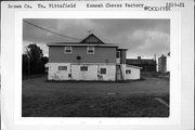 5324 W KUNESH RD, a Astylistic Utilitarian Building cheese factory, built in Pittsfield, Wisconsin in 1900.