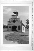 HERITAGE HILL STATE PARK, a Boomtown fire house, built in Allouez, Wisconsin in 1870.