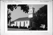 2640 S WEBSTER (HERITAGE HILL STATE PARK), a Early Gothic Revival church, built in Allouez, Wisconsin in 1851.