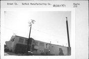 210 MAPLE ST, a Astylistic Utilitarian Building industrial bldg/manufacturing facility, built in Denmark, Wisconsin in 1912.
