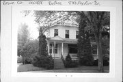 833 FOX RIVER DR, a Front Gabled house, built in De Pere, Wisconsin in 1880.