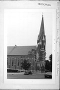 201 S. Adams St, a Early Gothic Revival house of worship, built in Green Bay, Wisconsin in 1891.