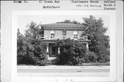 106-108 N ASHLAND AVE, a Italianate duplex/two-flat, built in Green Bay, Wisconsin in 1881.