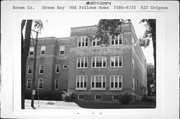 822 GRIGNON ST, a Neoclassical/Beaux Arts live-in care facility/sanitarium, built in Green Bay, Wisconsin in 1890.