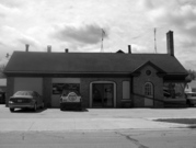 1151 Broadway Ave, a Twentieth Century Commercial gas station/service station, built in Sheboygan, Wisconsin in 1930.