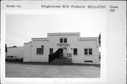 228 GREEN ST 228 GREEN ST, a Astylistic Utilitarian Building dairy processing facility, built in Wrightstown, Wisconsin in 1900.