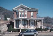 1111 S MAIN ST, a Italianate house, built in Alma, Wisconsin in 1866.