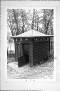 MERRICK STATE PARK, a Astylistic Utilitarian Building privy, built in Milton, Wisconsin in 1936.