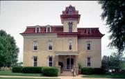 311 S WASHINGTON ST, a Second Empire house, built in Watertown, Wisconsin in 1876.