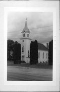 N SIDE STATE HIGHWAY 121, 100 FT W OF LINSE RD, a Early Gothic Revival house of worship, built in Dover, Wisconsin in .