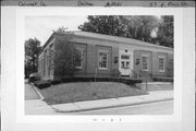57 E MAIN ST, a Colonial Revival/Georgian Revival post office, built in Chilton, Wisconsin in 1938.