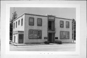 SW CNR STATE ST AND SCHOOL ST SW CNR STATE ST AND SCHOOL ST, a Art Deco small office building, built in Chilton, Wisconsin in 1937.