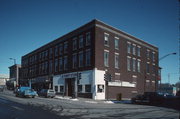 207-209 N BRIDGE ST, a Astylistic Utilitarian Building large retail building, built in Chippewa Falls, Wisconsin in 1885.