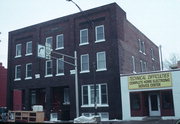 16-18 N BAY ST, a Commercial Vernacular lodging-hotel, built in Chippewa Falls, Wisconsin in 1915.