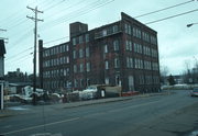 28 W RIVER ST, a Astylistic Utilitarian Building industrial building, built in Chippewa Falls, Wisconsin in 1910.