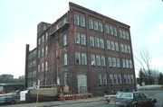 28 W RIVER ST, a Astylistic Utilitarian Building industrial building, built in Chippewa Falls, Wisconsin in 1910.