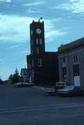 UNKNOWN, a Romanesque Revival city hall, built in Stanley, Wisconsin in .