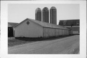 CHIPPEWA COUNTY FARM CHIPPEWA COUNTY FARM, a Astylistic Utilitarian Building machine shed, built in Eagle Point, Wisconsin in 1935.