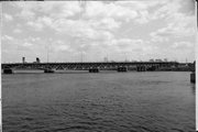 BRIDGE ST AT CHIPPEWA RIVER, a NA (unknown or not a building) bridge, built in Chippewa Falls, Wisconsin in 1932.