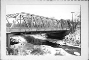 DUNCAN CREEK AT CENTRAL ST, a NA (unknown or not a building) overhead truss bridge, built in Chippewa Falls, Wisconsin in 1934.
