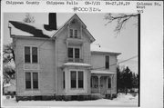 305 W COLEMAN ST, a Queen Anne house, built in Chippewa Falls, Wisconsin in 1888.