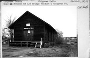DEPOT ST, a Astylistic Utilitarian Building depot, built in Chippewa Falls, Wisconsin in 1897.