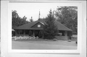 IRVINE PARK ROAD, IRVINE PARK (JEFFERSON AVE), a Rustic Style pavilion, built in Chippewa Falls, Wisconsin in 1908.