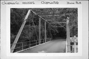 Irvine Park Dr. over Duncan Creek, south bridge, a NA (unknown or not a building) bridge, built in Chippewa Falls, Wisconsin in 1907.
