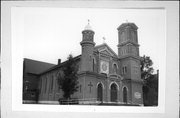 812 PEARL ST, a Romanesque Revival house of worship, built in Chippewa Falls, Wisconsin in 1884.