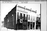 22-24 W SPRING ST, a Italianate small retail building, built in Chippewa Falls, Wisconsin in 1890.