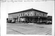 105 W 7TH ST, a Italianate lodging-hotel, built in Neillsville, Wisconsin in 1881.