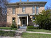 130 E GILMAN ST, a Italianate house, built in Madison, Wisconsin in 1856.